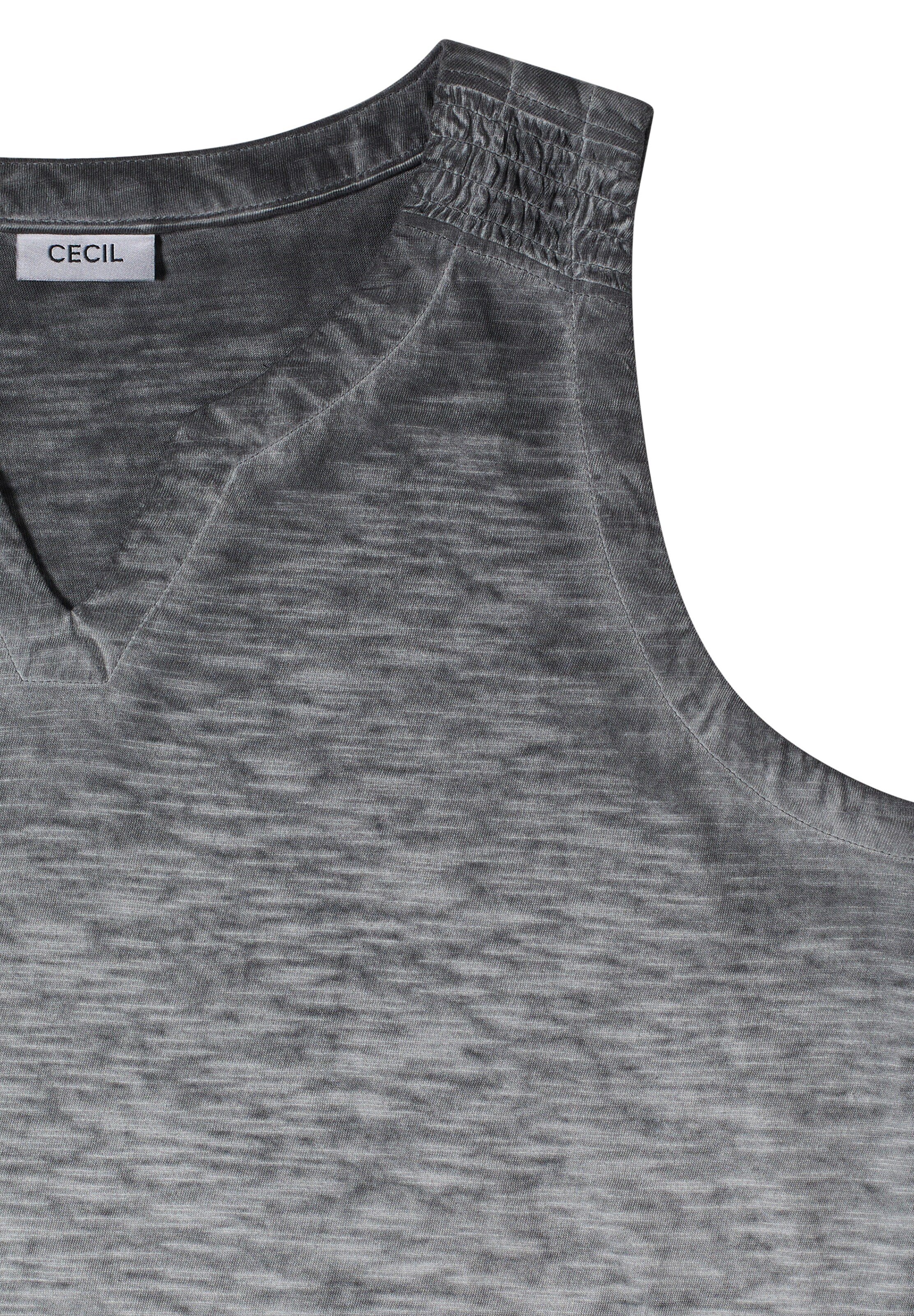 CECIL Top in Grau