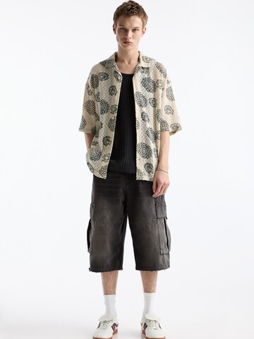 Pull&BearComfort Fit Košulja - bež boja