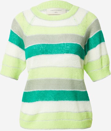 Freequent Sweter 'CLAIN' w kolorze mieszane kolory: przód