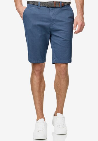 INDICODE Pants in Blue: front