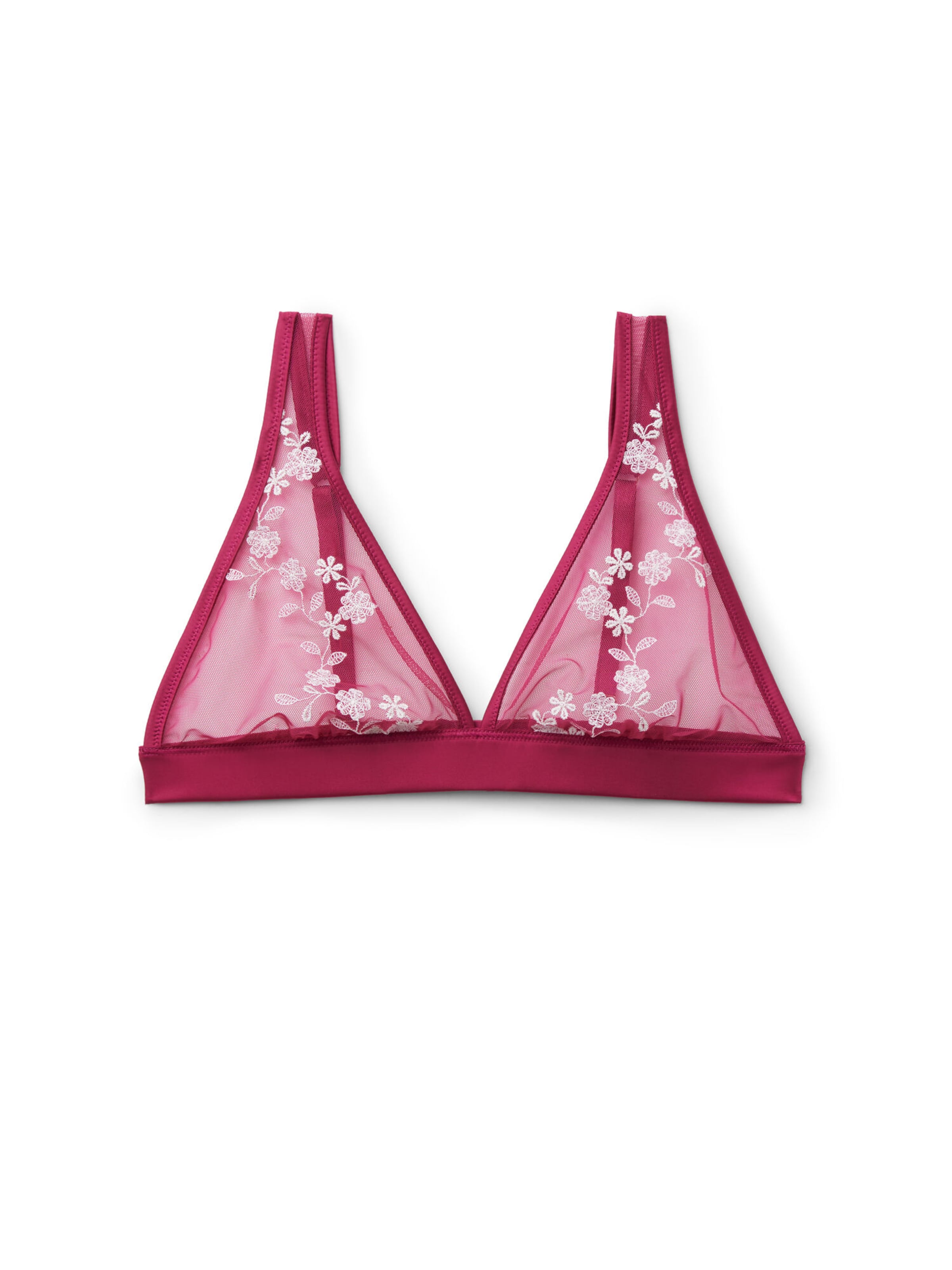 INTIMISSIMI Triangle Bra 'Marica Brighten Your Day' in Pink: front