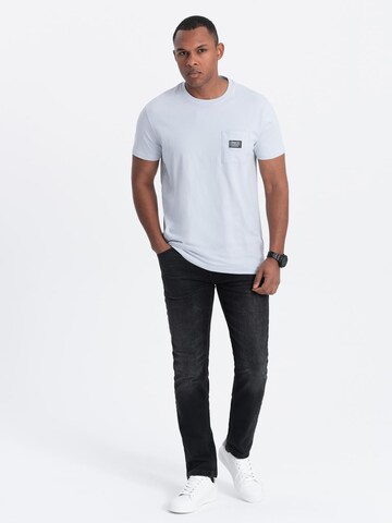 Ombre Shirt in Blauw