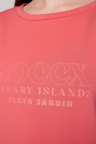 Soccx Koszulka w kolorze pomarańczowy