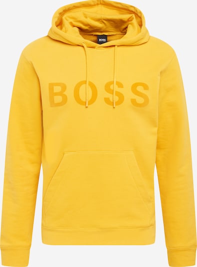 BOSS Casual Sweatshirt 'Zeefast' in de kleur Geel / Goudgeel, Productweergave