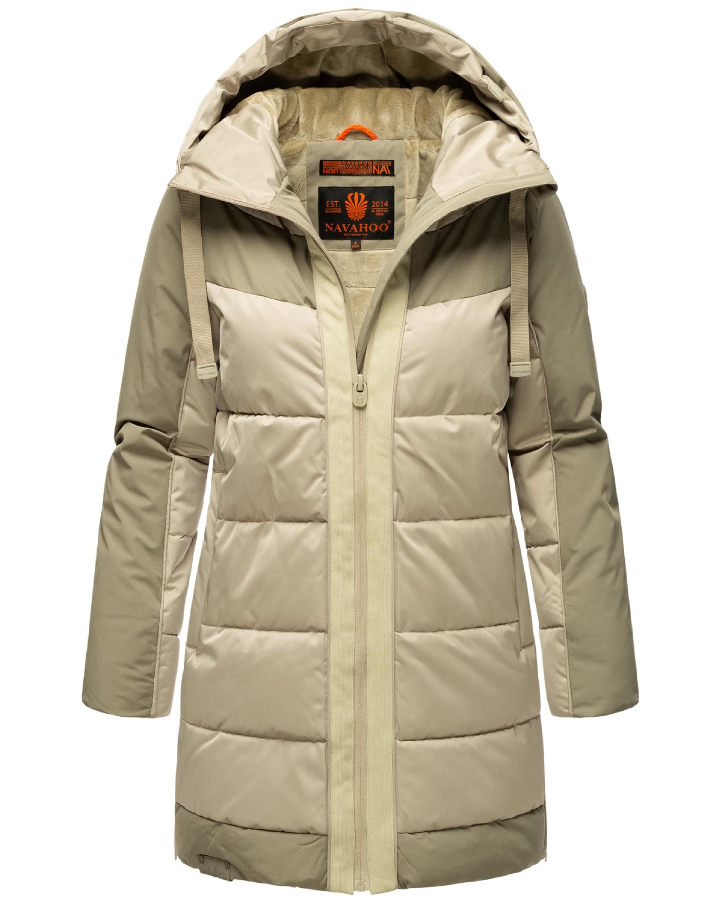 Veste d’hiver 'Kätzchen' NAVAHOO en beige : devant