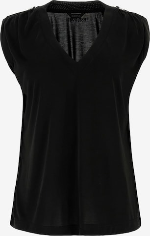 GUESS Top in Black: front