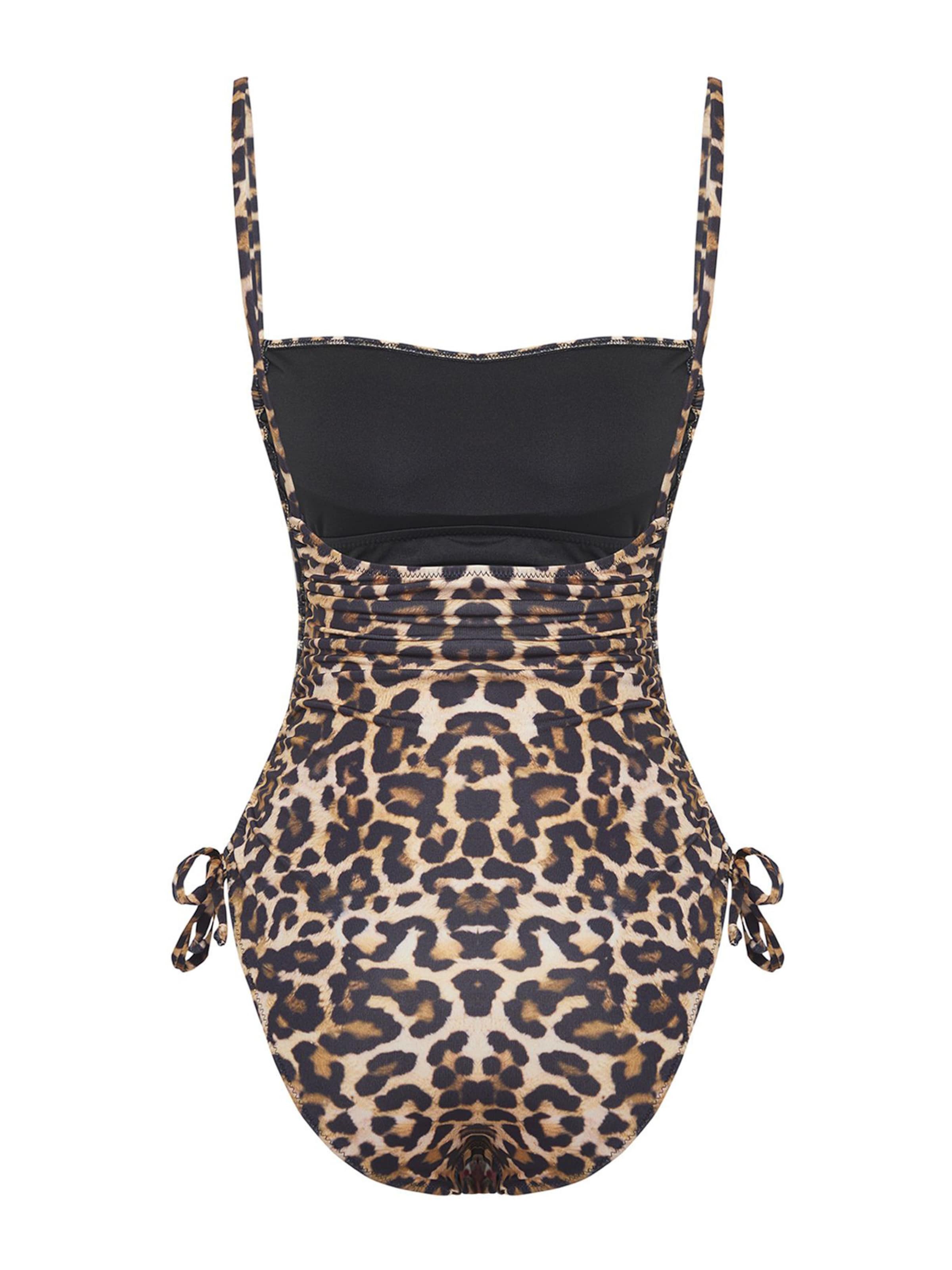 Bustieră Costum de baie întreg de la Trendyol pe bej