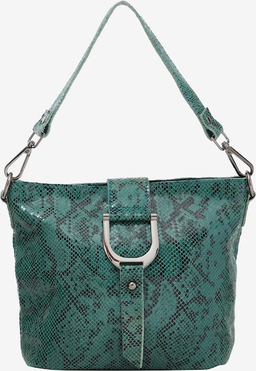 NAEMI Olkalaukku värissä smaragdi / musta, Tuotenäkymä