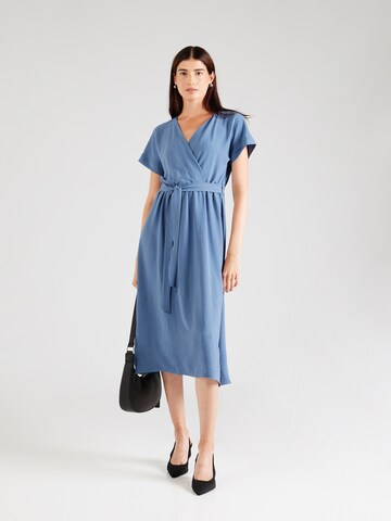 QS Jurk in Blauw: voorkant
