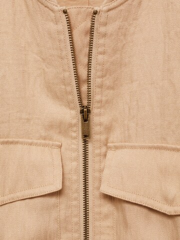 MANGO Jacke 'Gelato' in Beige