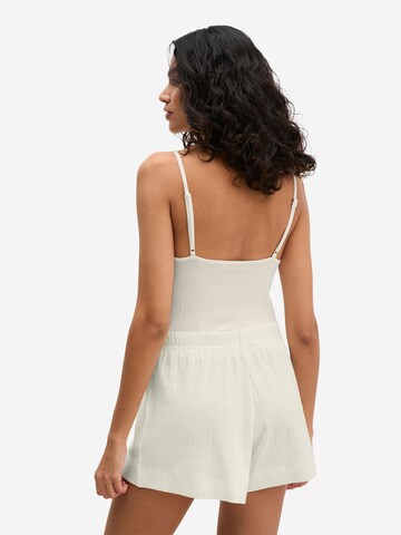 Marc O'Polo Pyjamashorts ' Mix N Match ' in Weiß