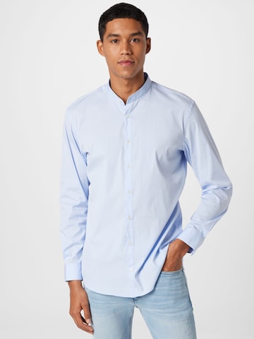 STRELLSON Slim fit Skjorta 'Siro' i blå: framsida