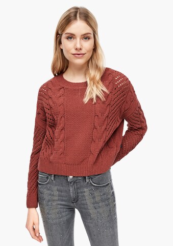 QS Pullover in Rot