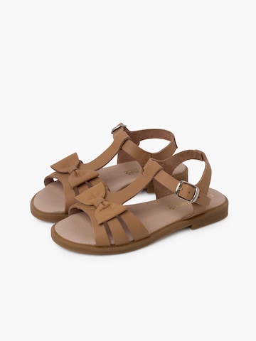 Sandales Pisamonas en beige