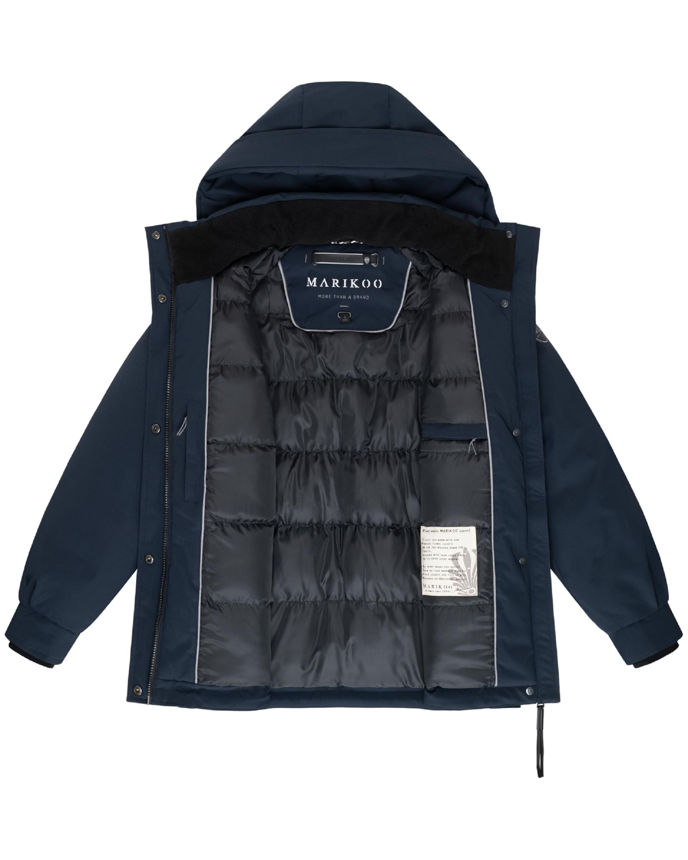 MARIKOO Зимнее пальто 'Shigaraa XVI' в Синий