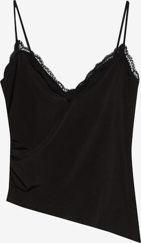 BershkaTop - crna boja: prednji dio