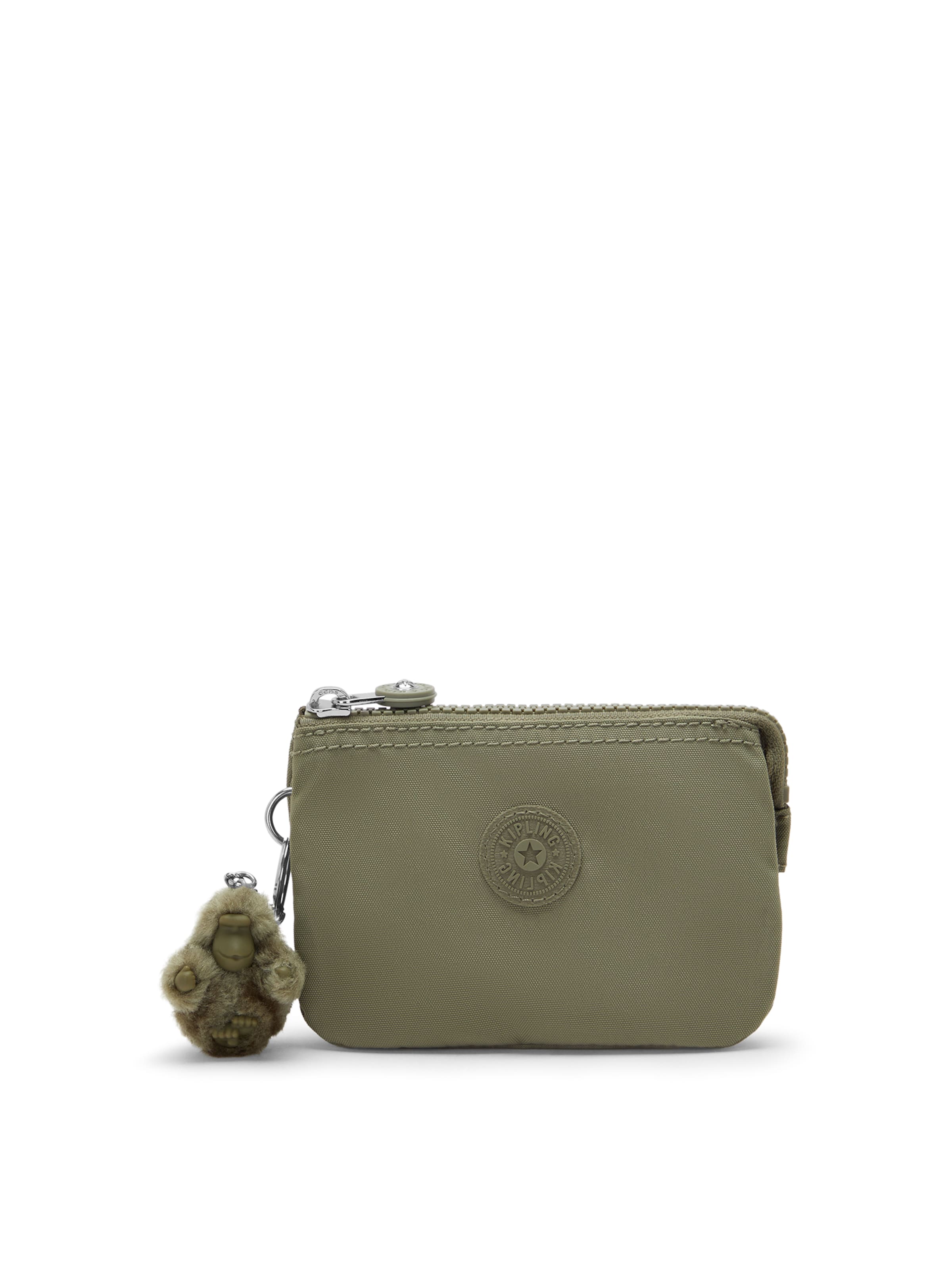 KIPLING - Estojo 'Creativity' em verde: frente