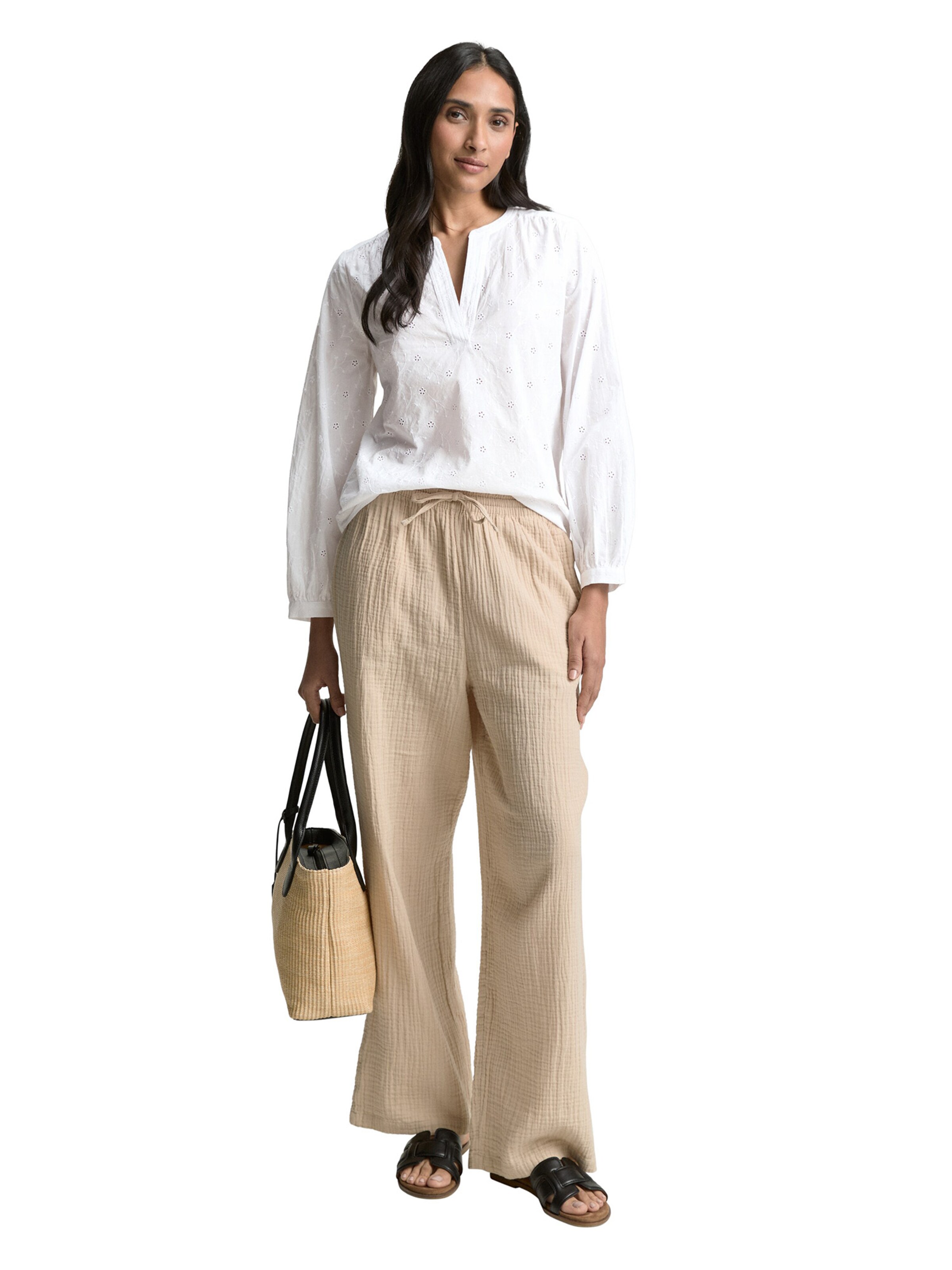 TOM TAILOR Blouse in Wit