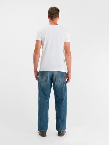 Loosefit Jean Le Temps Des Cerises en bleu