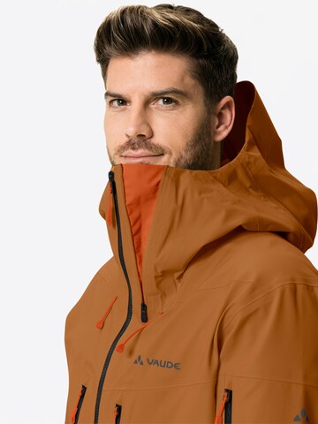 VAUDE Outdoor jacket in Brown