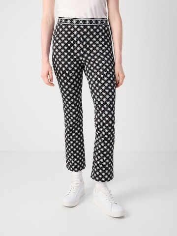 Bootcut Pantalon Marc Cain en noir : devant