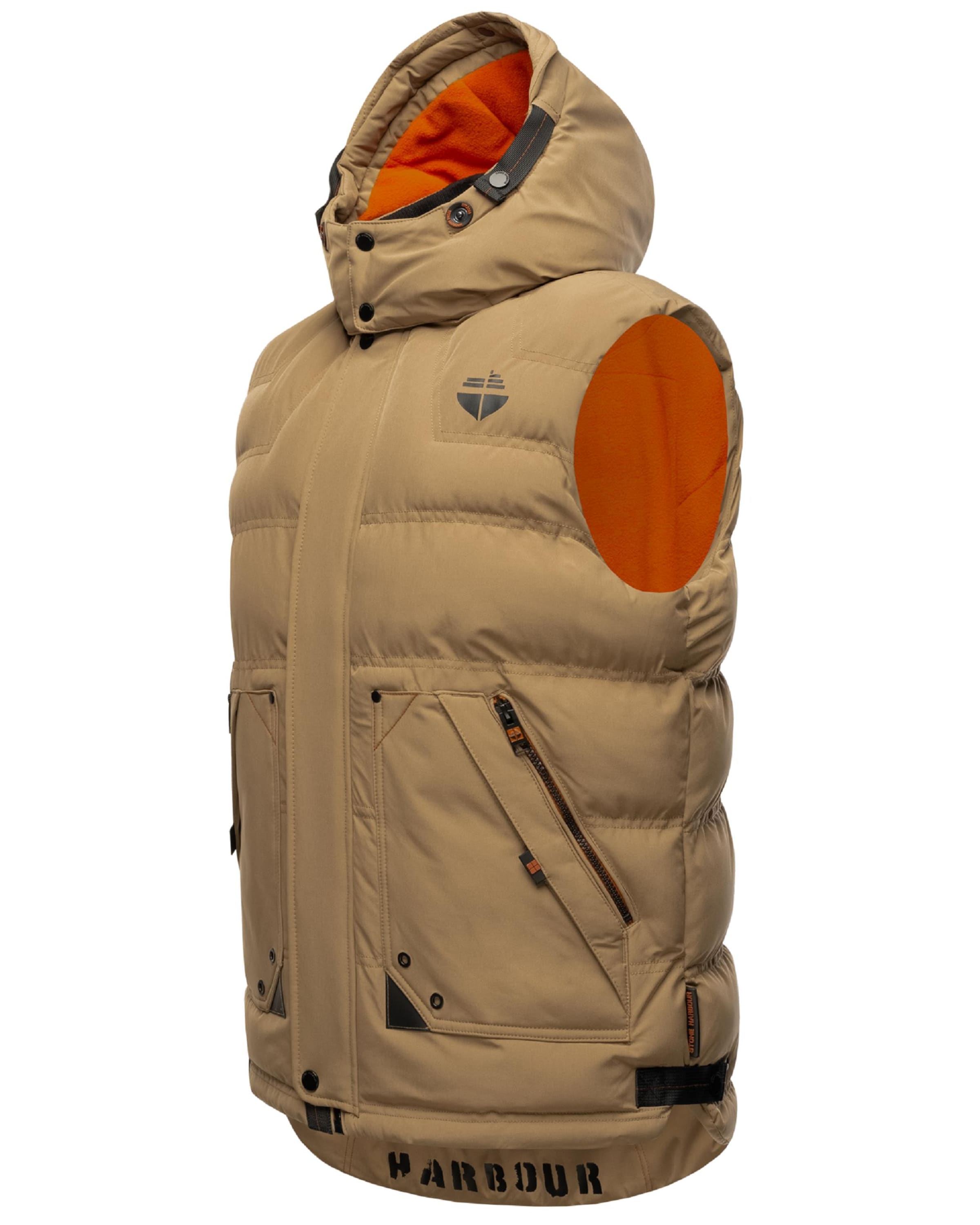 Gilet 'Egoor' di STONE HARBOUR in marrone