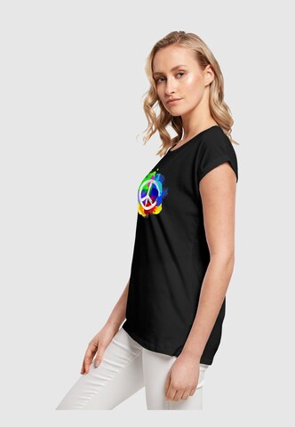 Merchcode Shirt 'Peace' in Black