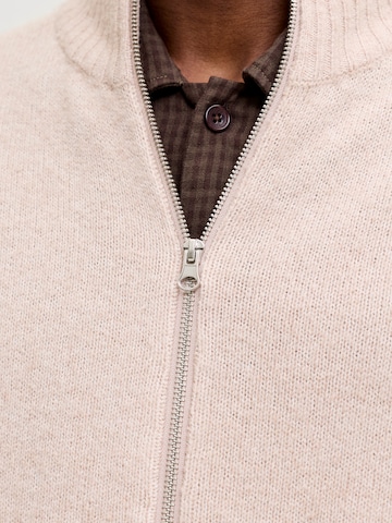 Vestes en maille 'JJSOHO OLLIE' JACK & JONES en beige