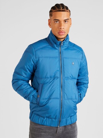G-Star RAW Winter Jacket in Blue: front