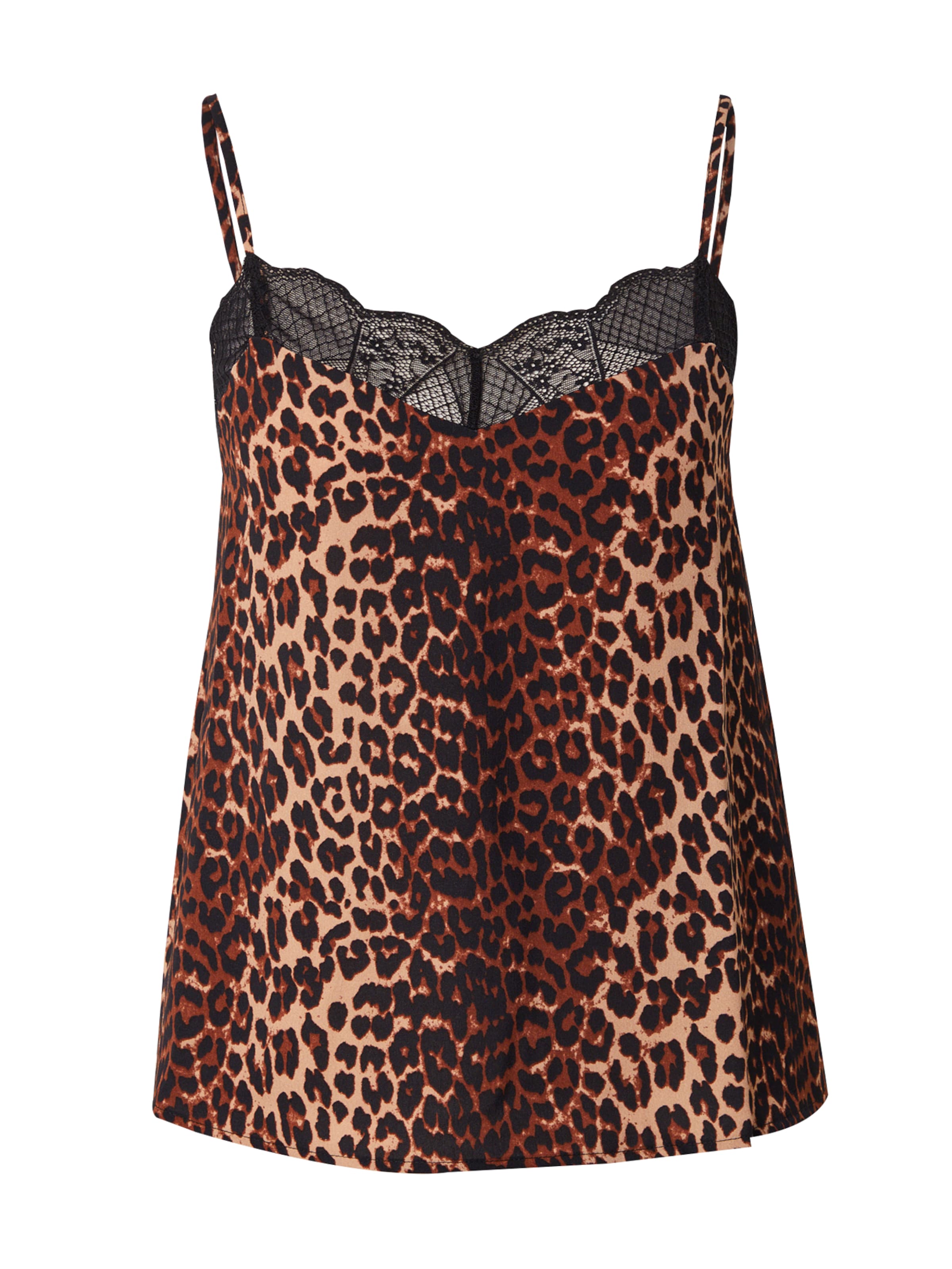 PIECES Overdel 'PCTIFFANY' i brun: forside