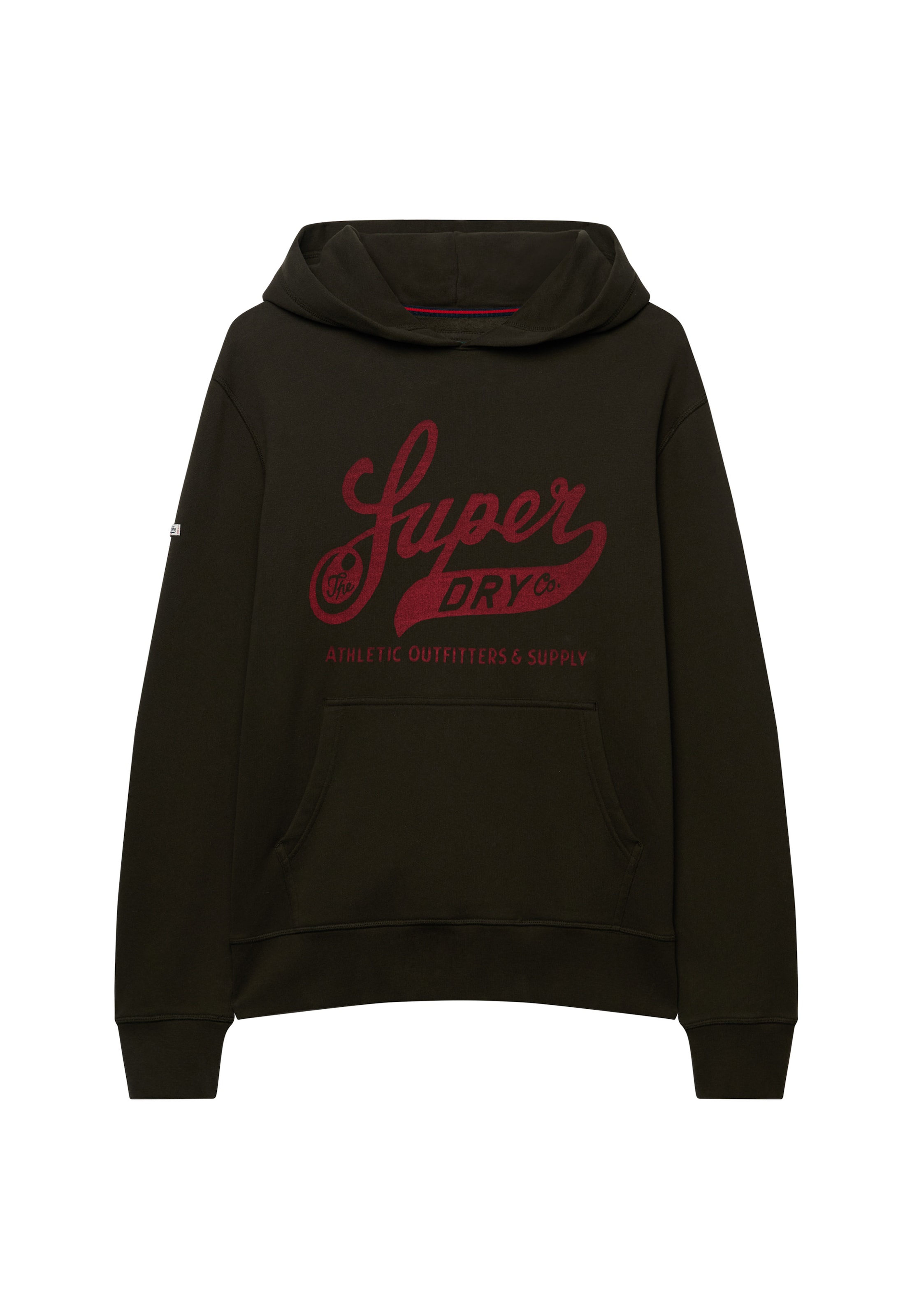 Superdry & Co Sweatshirt 'Vintage' in Zwart: voorkant