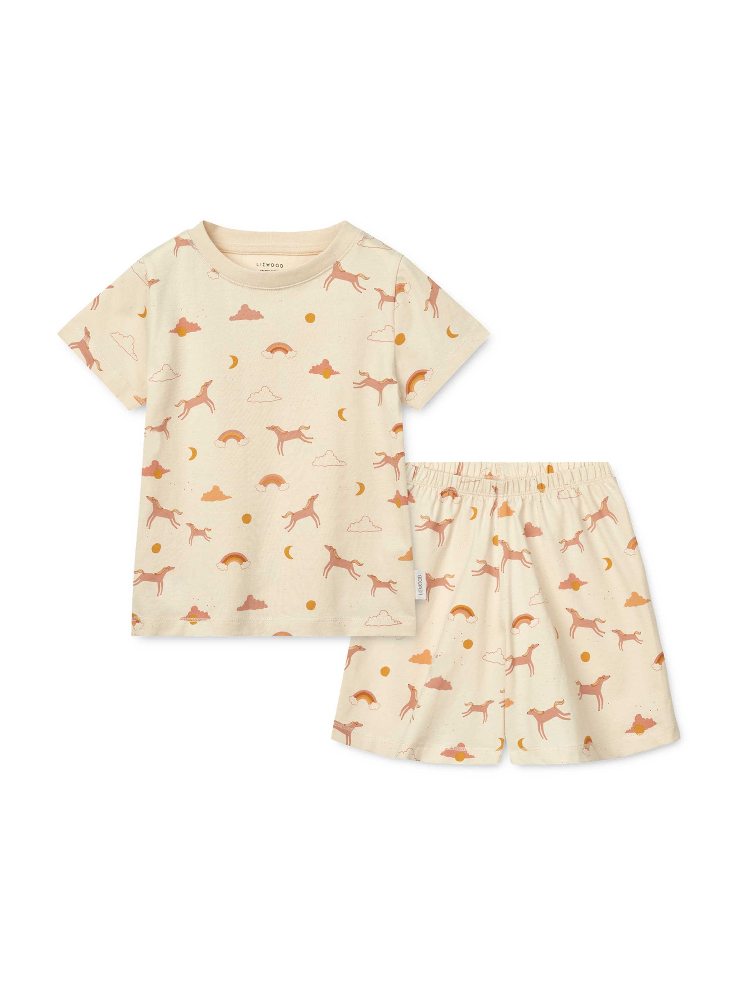 Liewood Πιτζάμα σε μπεζ: μπροστά