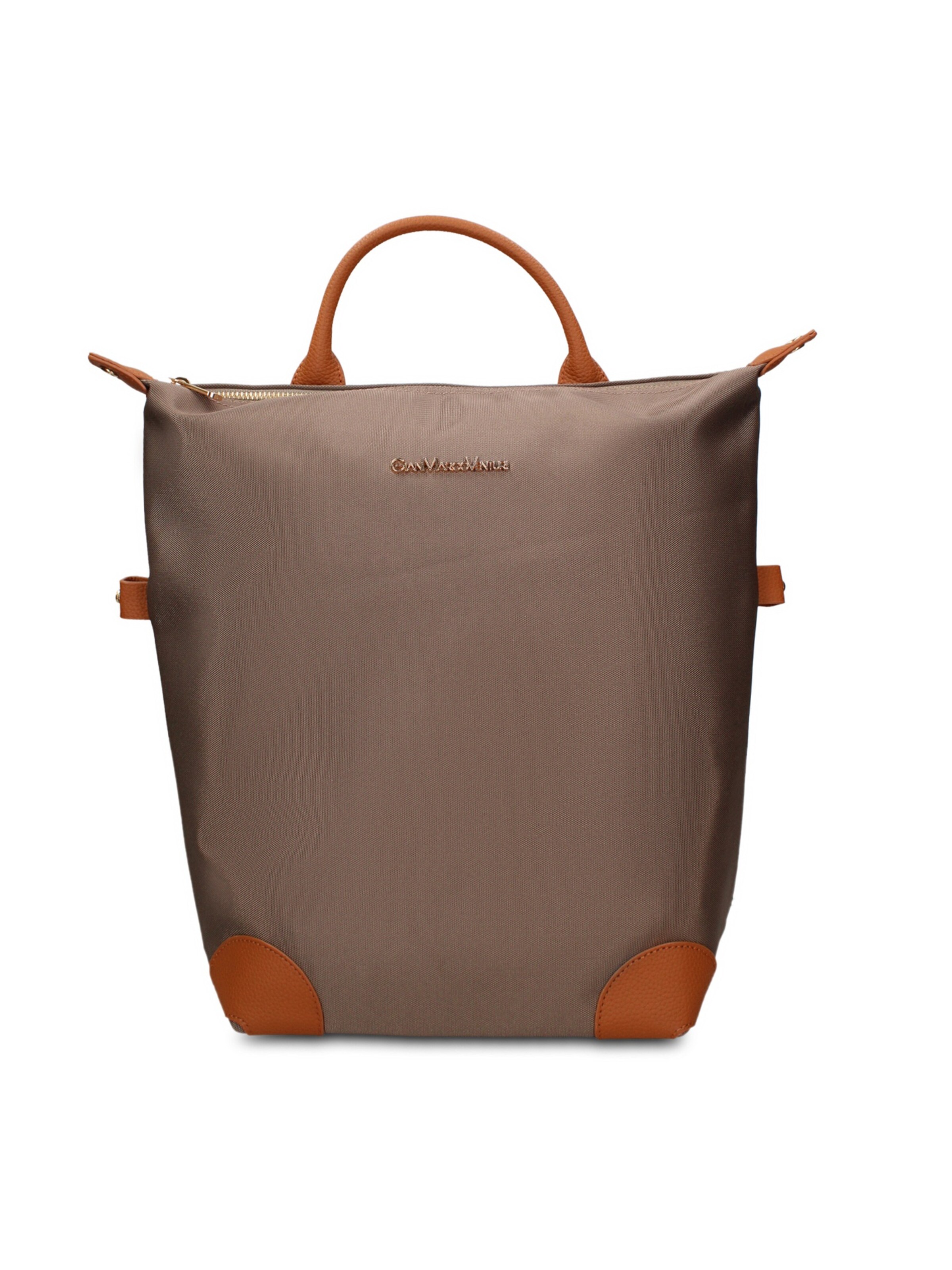 Zaino 'Zaino Novara Elite Gianmarco Venturi - Pelle Vegana 100% PU' di GianMarco Venturi in verde: frontale