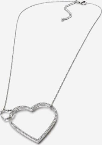 COLLEZIONE ALESSANDRO Necklace 'Lyon' in Silver: front