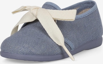 Scarpa bassa di Pisamonas in blu: frontale