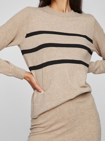 VILA Sweater 'Vikerry' in Beige