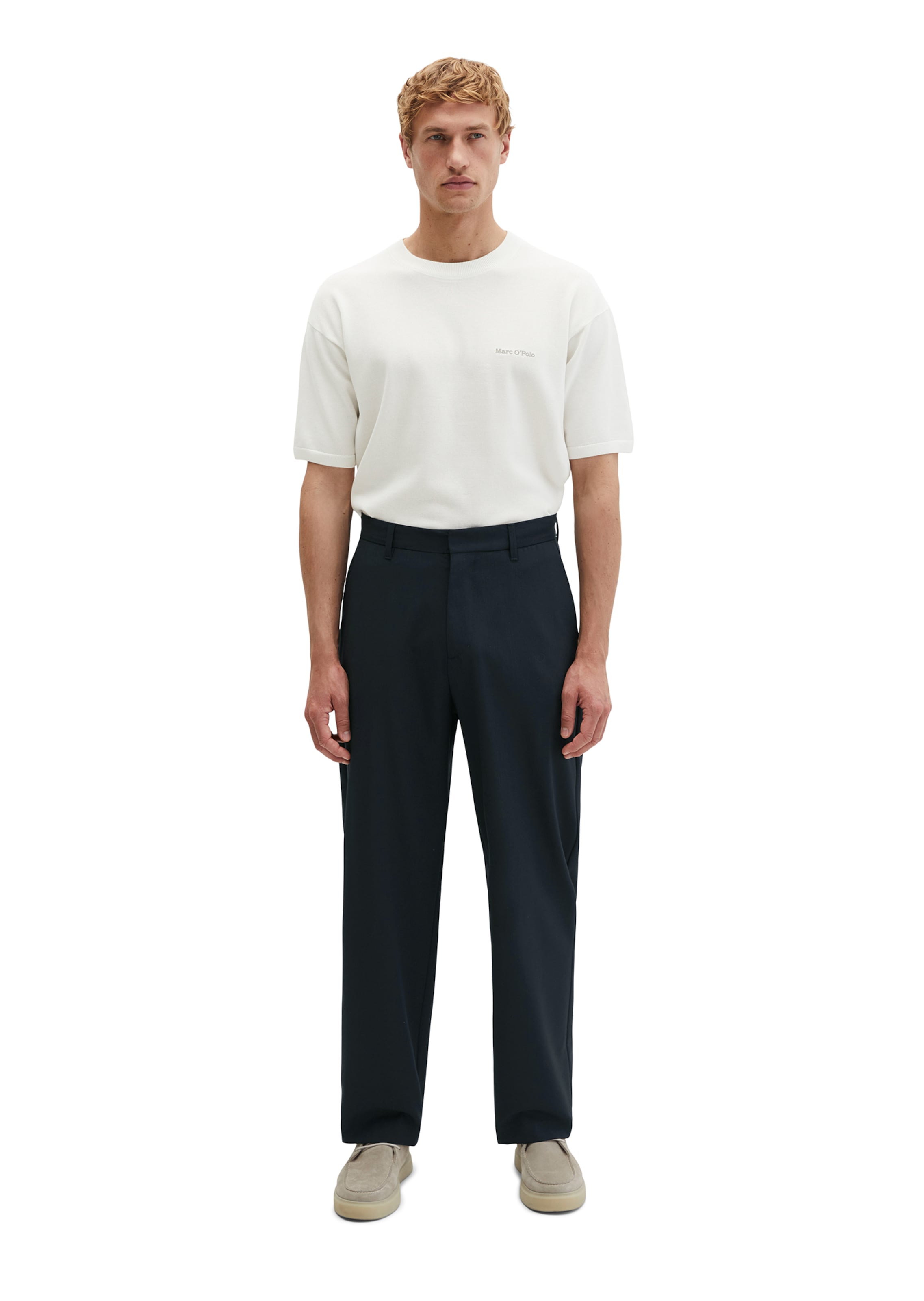 Marc O'Polo Loose fit Pants in Blue