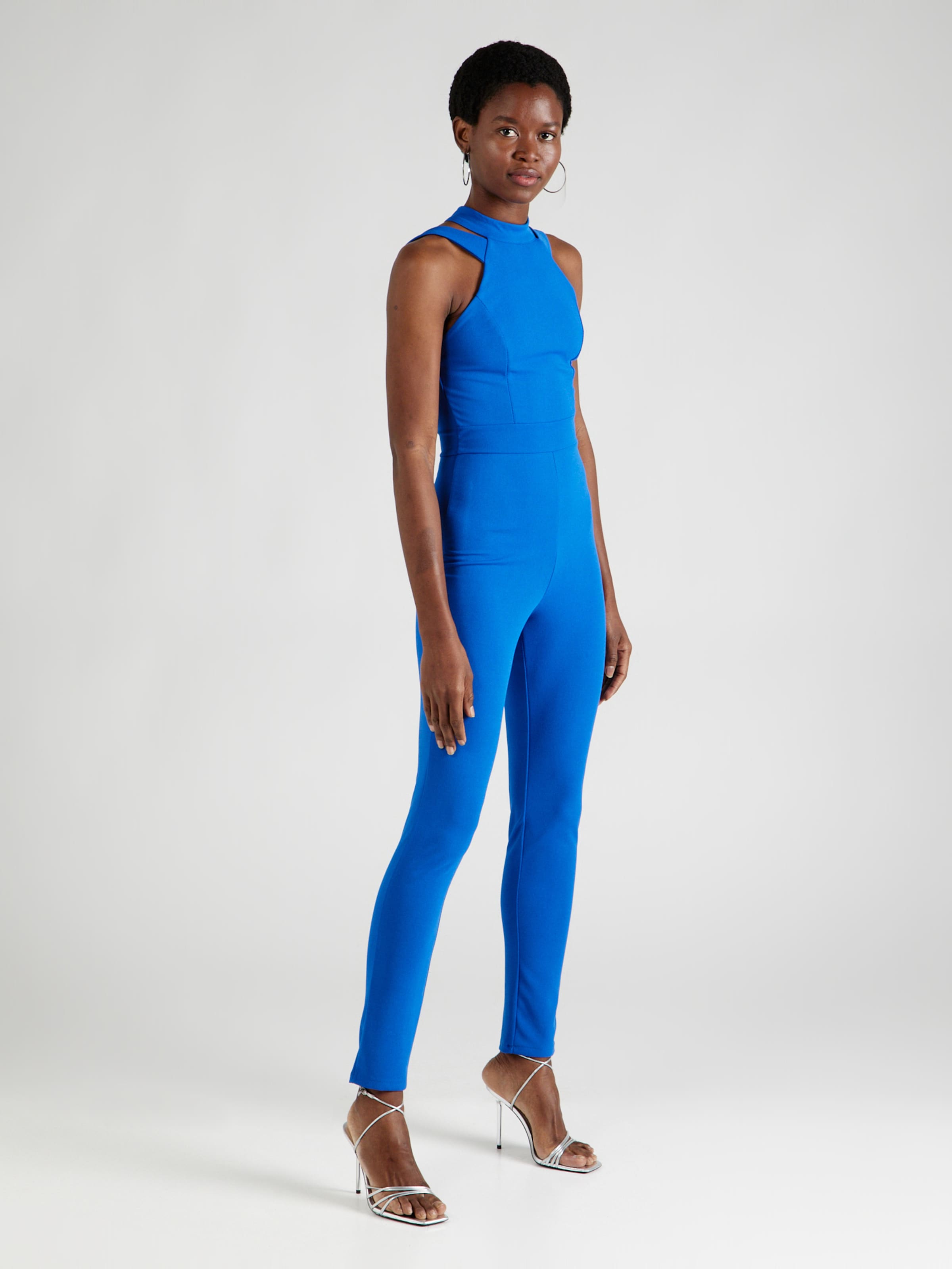 Royal blue jump suits sale