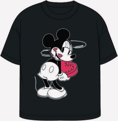 ONLY Carmakoma Majica 'Mickey' | antracit / rdeča / črna / bela barva, Prikaz izdelka