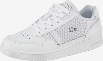 LACOSTE Sneakers in White: front