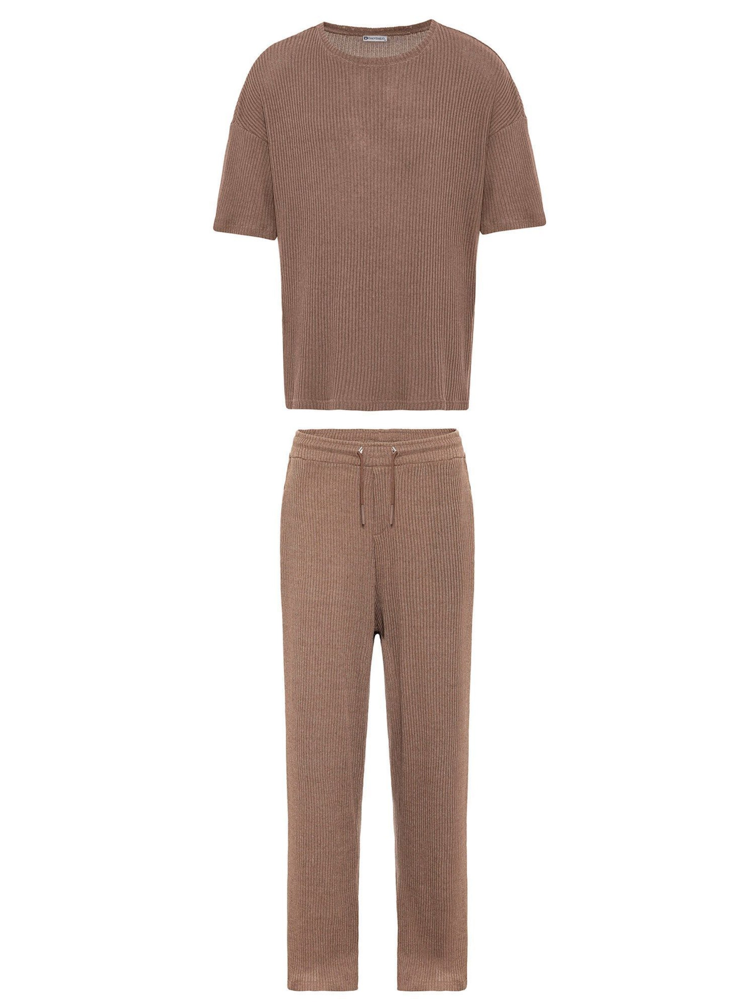 Dandalo Juoksupuku värissä ruskea: etupuoli