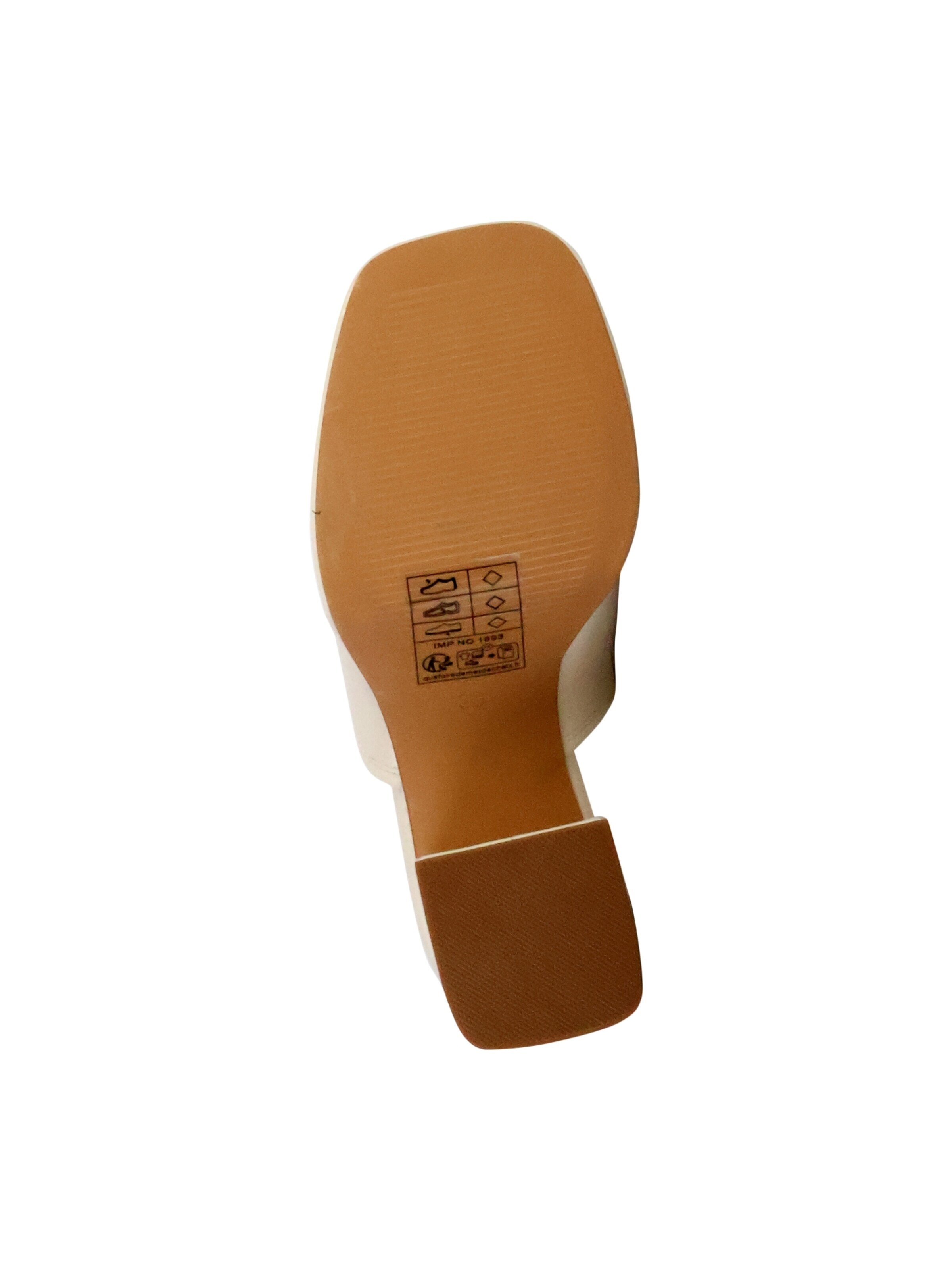 The Divine Factory Sandaal in Beige