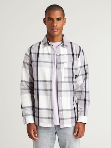 CHASIN' Regular fit Overhemd 'Axel Mick' in Wit: voorkant