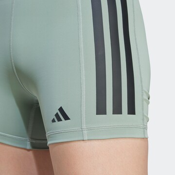 ADIDAS PERFORMANCE Kitsas Spordipüksid 'Optime', värv roheline