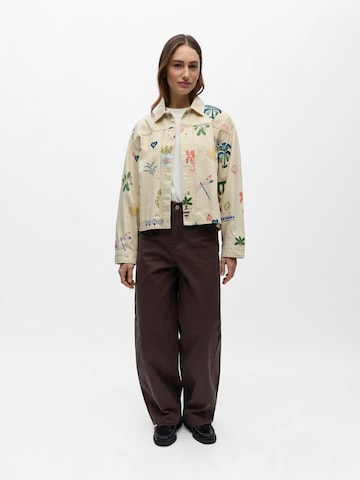 OBJECT - Casaco meia-estação 'OBJAlly' em bege