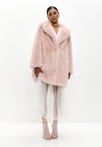 CESARE GASPARI Wintermantel in Roze