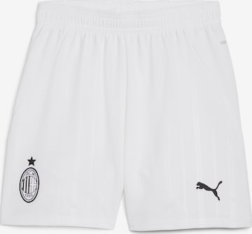 Pantalon de sport 'AC Milan 24/25' PUMA en blanc : devant