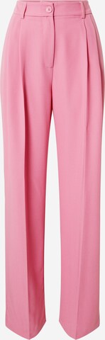 IMPERIAL Lużny krój Spodnie w kant w kolorze różowy: przód