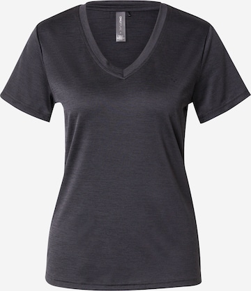 T-shirt fonctionnel ONLY PLAY en noir : devant
