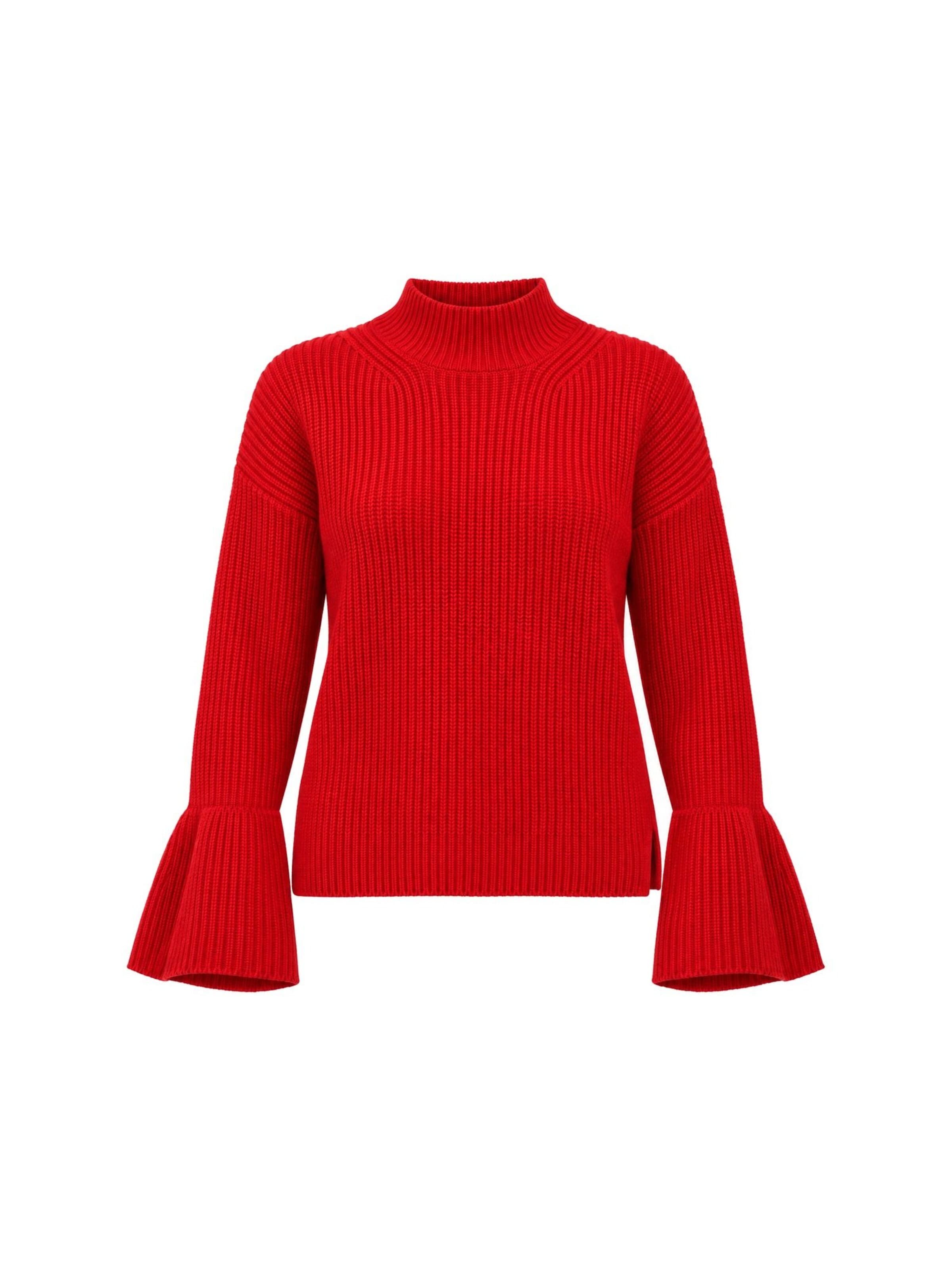 RYVAN Svetr 'Pullover' – červená